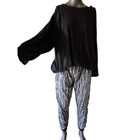 Mara Made VTG 90s Reversible Tracksuit Lounge Set Jersey Double Lined sz S/M - Picture 2 of 9